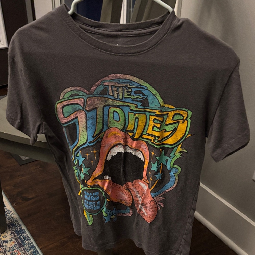 The Rolling Stones Black Graphic Tee